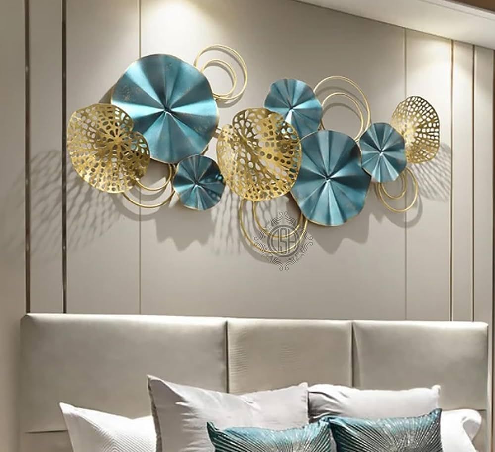 Decorative Metal Wall Art (Type: Abstract)