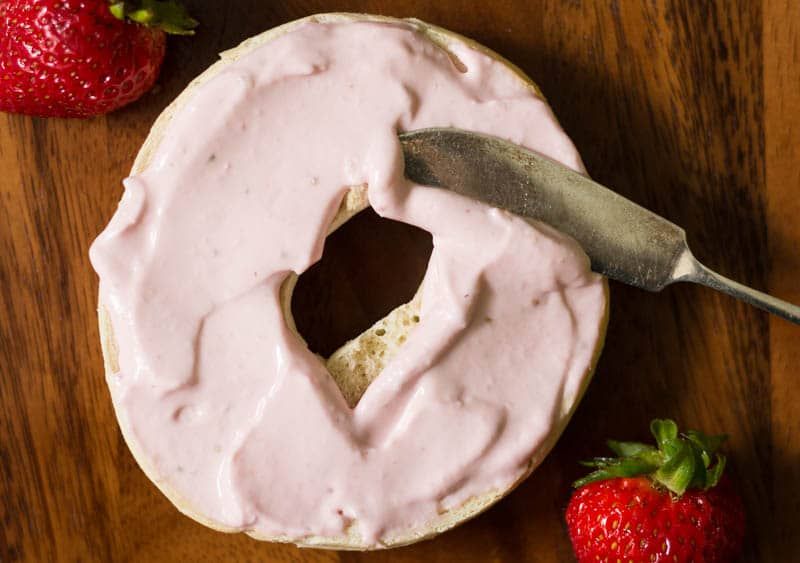 Flavored Cream Cheese (Variety: Strawberry)