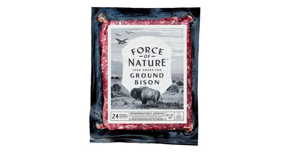 Grass-Fed Ground Bison