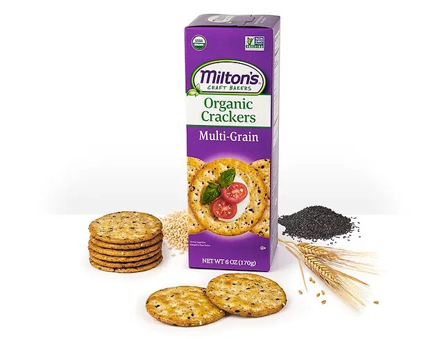 Multigrain Crackers (Type: Rosemary Sea Salt)