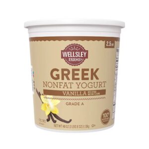 Organic Greek Yogurt (Flavor: Vanilla)