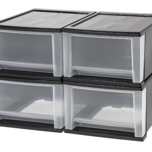 Plastic Stackable Organizers with Drawers